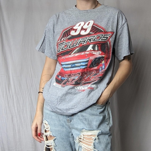 Carl Edwards 99 Nascar Office Depot Tee - Picture 2 of 4